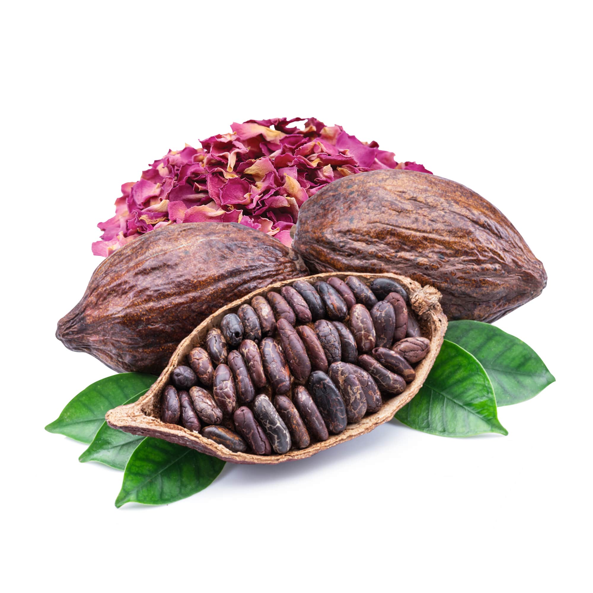 Organic Premium Cacao Powder With Love Rose (250g)