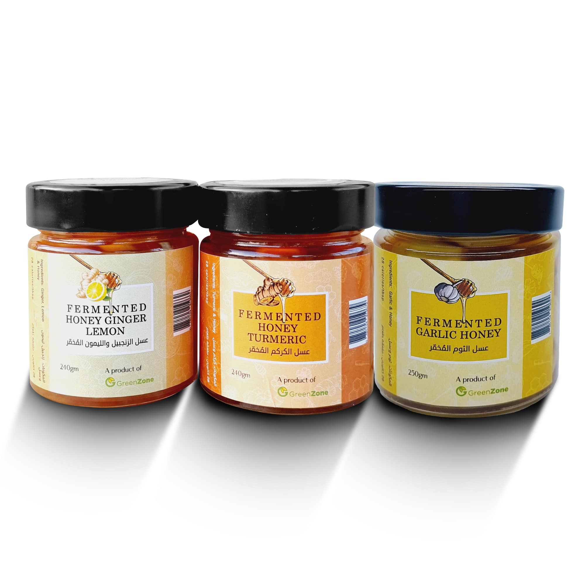 بندل العسل المخمر (3 أنواع) 