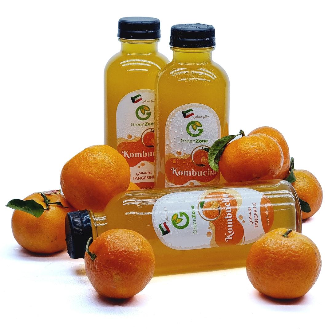 Tangerine Kombucha 455ml (6 Bottles)