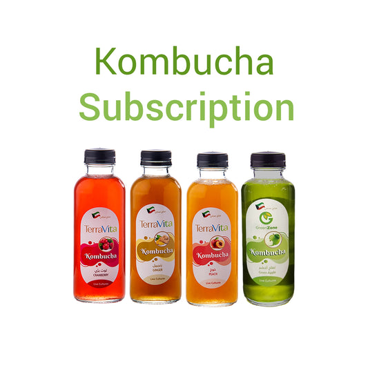 Kombucha Subscription - 4 Boxes (6 Bottles 455ml / Box)